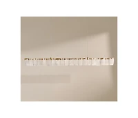 Z Gallerie Joliet Led Linear Glass Chandelier 47