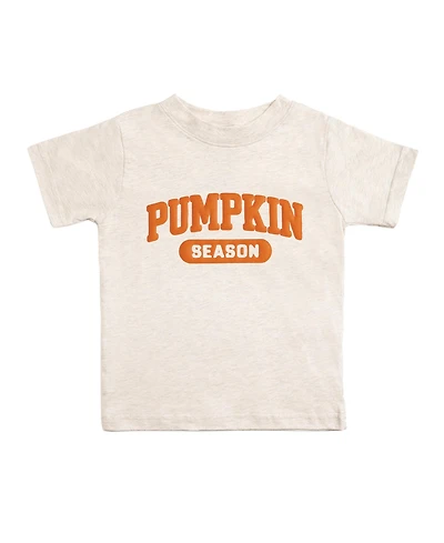 Sweet Wink Little Boys Pumpkin Season Puff Ink Short Sleeve T-Shirt
