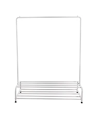 Streamdale Furniture Heavy Duty Metal Garment Rack with Shelf, 47.2