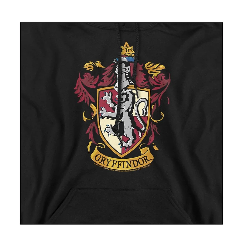 Harry Potter Men's Gryffindor Crest Pull-Over Hoodie