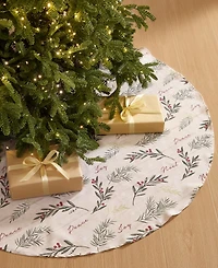 Elrene Holiday Tree Trimmings Tree Skirt, 48" x 48"