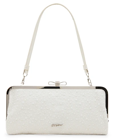 Betsey Johnson Imitation Pearl Small Shoulder Handbag
