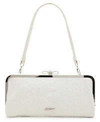 Betsey Johnson Imitation Pearl Small Shoulder Handbag