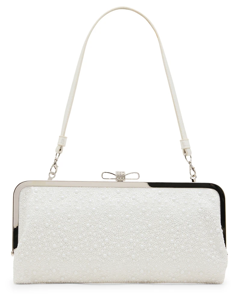 Betsey Johnson Imitation Pearl Small Shoulder Handbag