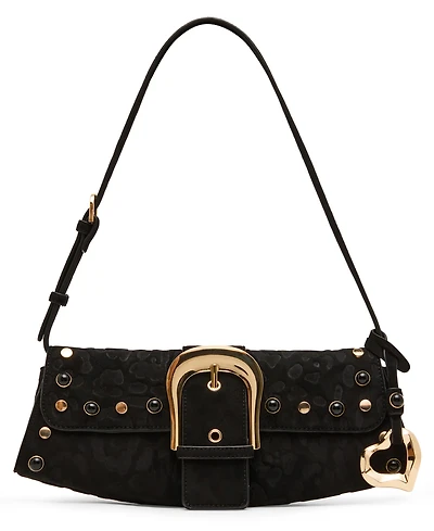Betsey Johnson Cat Walk Buckle Medium Shoulder Handbag