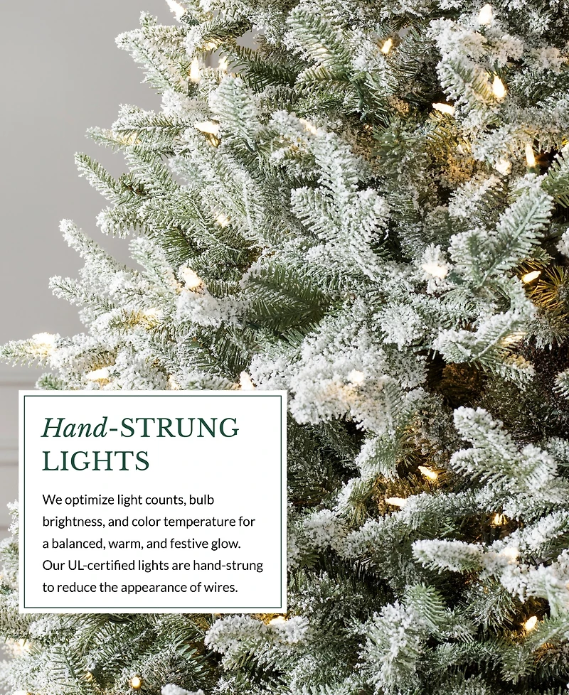 Balsam Hill Frosted Fir 7.5' Tree