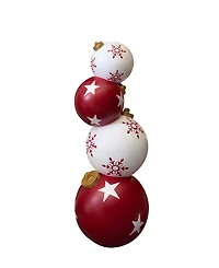 Balsam Hill Stacked 10.5" Christmas Ornaments