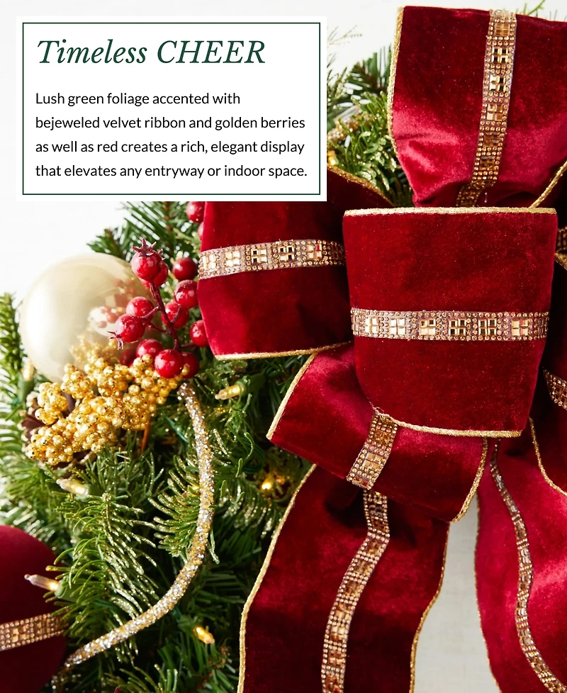 Balsam Hill Royal Heirloom 28" Wreath