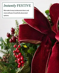 Balsam Hill Boxwood Berries 28" Wreath