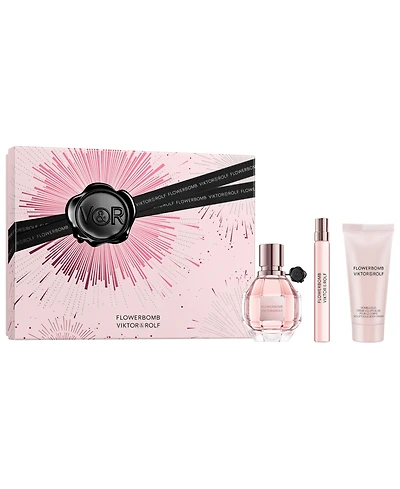 Viktor & Rolf 3-Piece Flowerbomb Parfum Gift Set