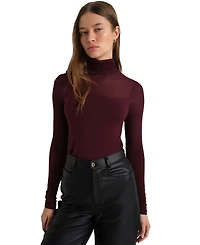 Marcella Women's Cara High-Stretch Long-Sleeve Turtleneck Top