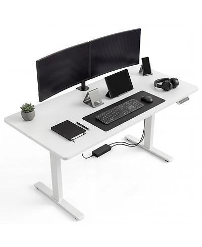 gaomon Electric Standing Desk, Height Adjustable Sit Stand Desk with Memory Presets, Home Office Computer Desk with Cable Management