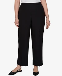 Alfred Dunner Plus Pull-On Straight-Leg Pants