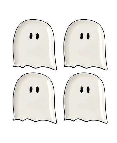Lenox Ghost Accent Plates, Set of 4