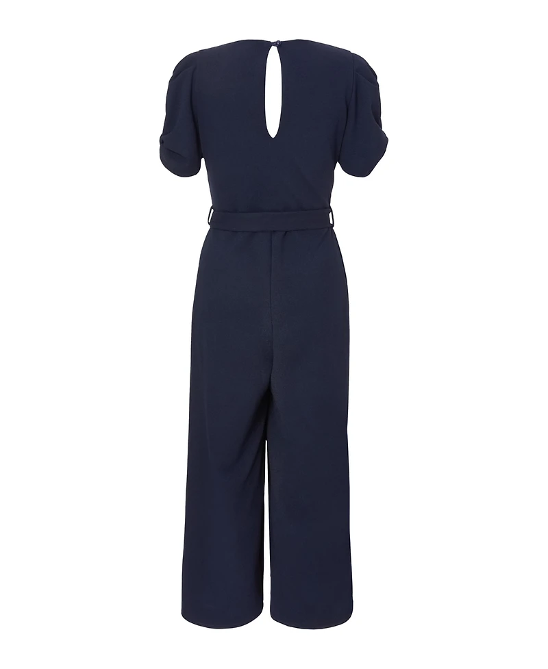 Quiz Women's Scuba Crepe Cap Sleeve Wrap Jumpsuit