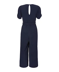 Quiz Women's Scuba Crepe Cap Sleeve Wrap Jumpsuit