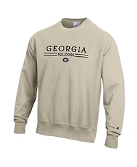 Champion Men's Georgia Bulldogs Reverse Weave Graphic Crewneck Sweatshirt