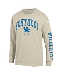 Champion Men's Kentucky Wildcats Neutral Arch Classic-Fit Long-Sleeve T-Shirt