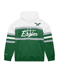 Mitchell & Ness Men's Big Tall Philadelphia Eagles Fleece-Lined Head Coach Hoodie