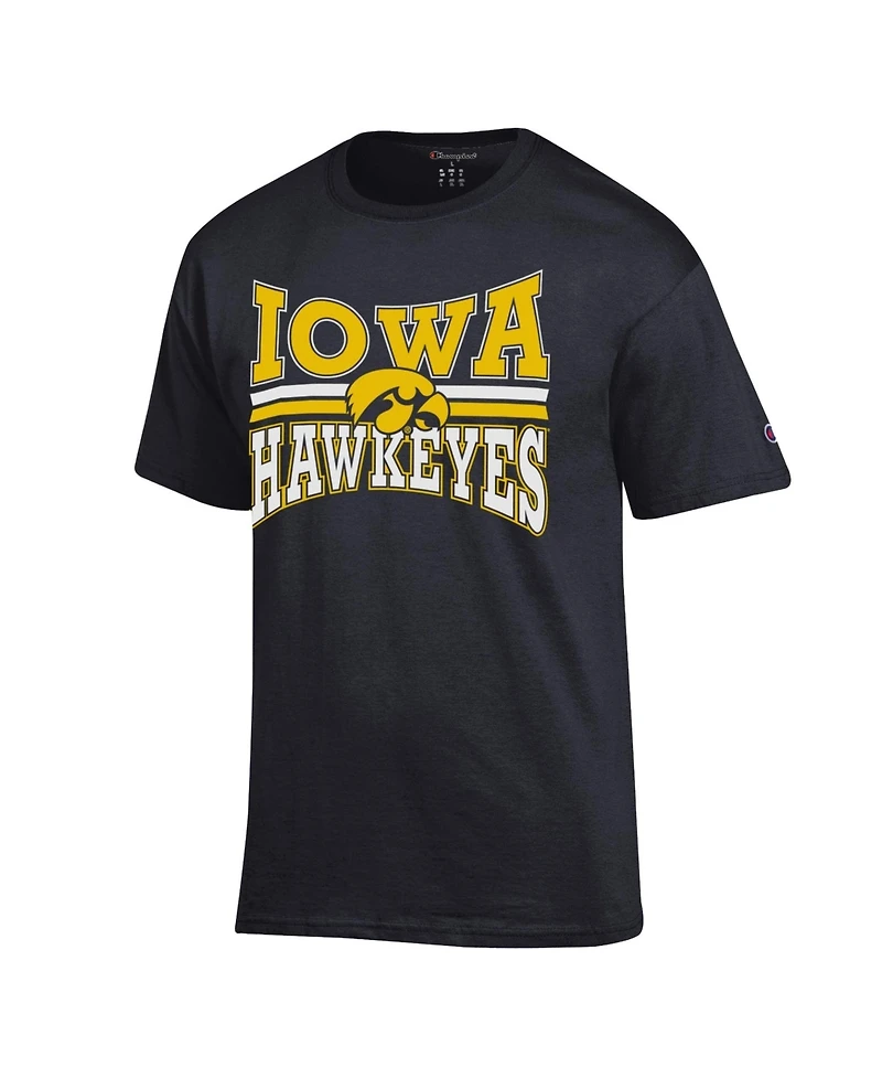 Champion Men's Iowa Hawkeyes Team Zoom Classic Fit T-Shirt