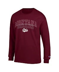 Champion Men's Montana Grizzlies Classic Fit Long-Sleeve T-Shirt