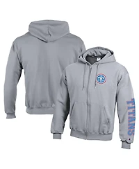Champion Men's Tennessee Titans Fleece Full-Zip Hoodie