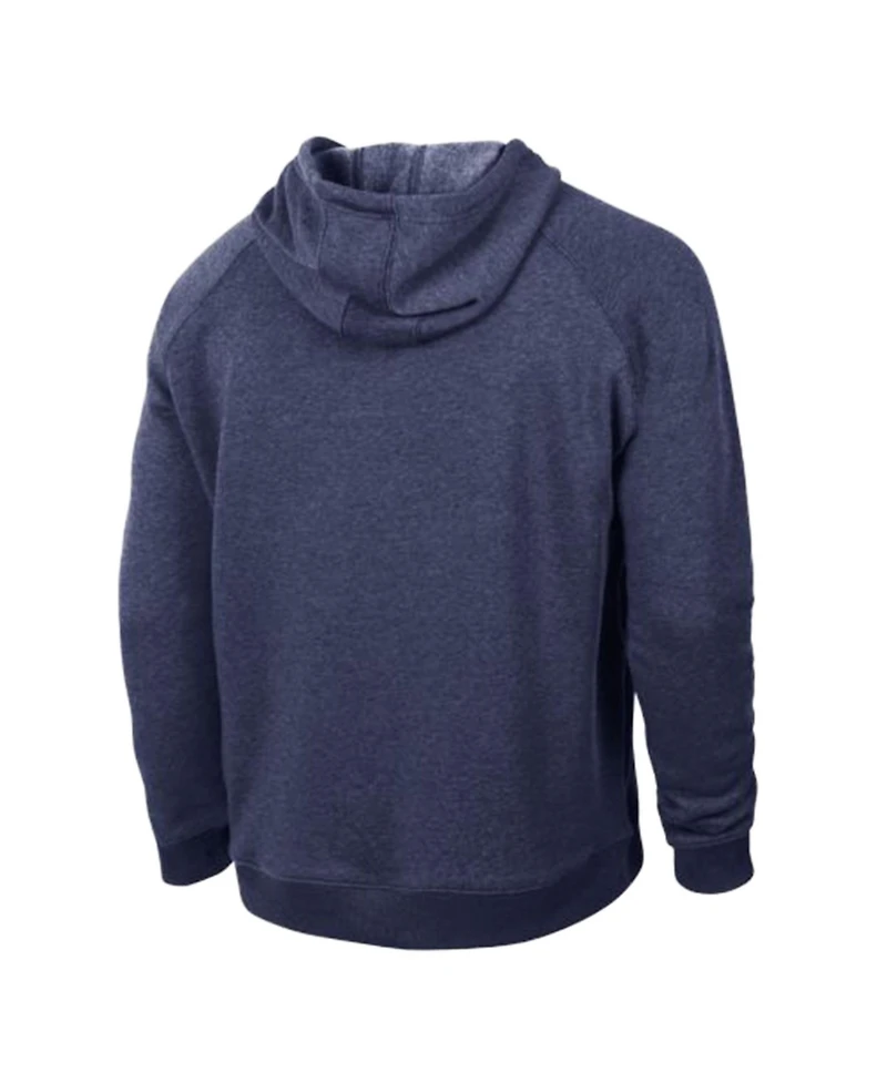 Champion Men's Navy Seattle Mariners Triumph Tri-Blend Raglan Hoodie