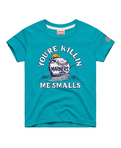 Homage Toddler Teal Seattle Mariners x The Sandlot Tri-Blend T-Shirt