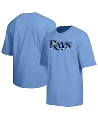 Champion Men's Tampa Bay Rays All Star Chenille Applique Dropped Shoulder T-Shirt