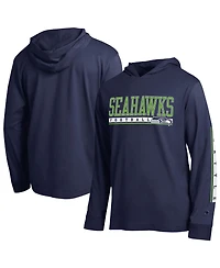 Champion Men's College Navy Seattle Seahawks All Star Hooded T-Shirt