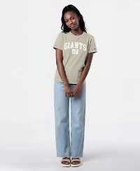 Champion Women's New York Giants Crewneck Short-Sleeve T-Shirt