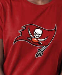 Champion Women's Tampa Bay Buccaneers Logo T-Shirt