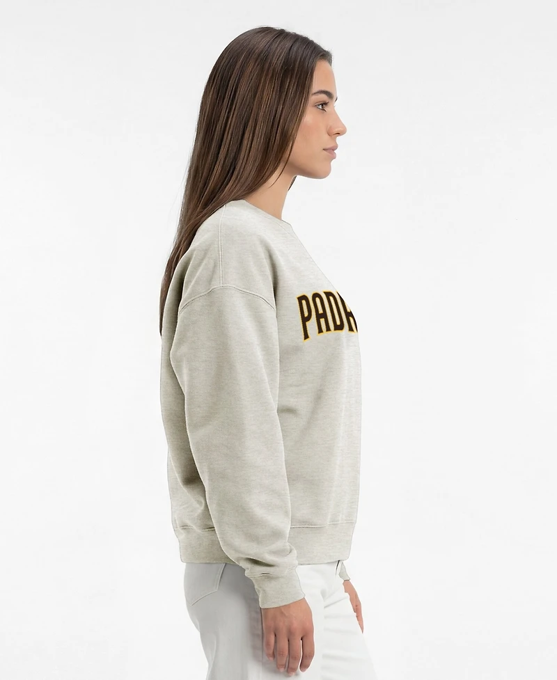 Champion Women's Oatmeal San Diego Padres All-Star Sweatshirt