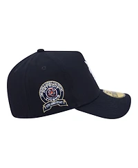 New Era Men's Navy Detroit Tigers A-Frame 59FORTY Fitted Hat