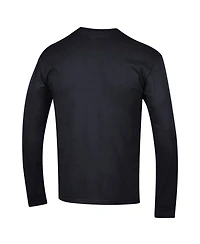Champion Men's Michigan State Spartans Arch Over Logo 2-Hit Screen print Long Sleeve T-Shirt
