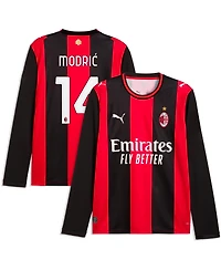 Puma Men's Luka Modric Ac Milan 2026/27 Home Replica Long Sleeve Jersey