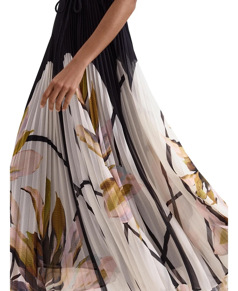 Phase Eight Women's Uma Pleated Floral Maxi Dress