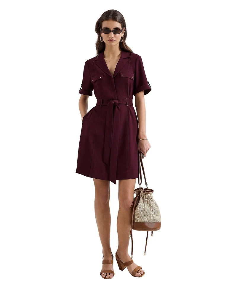 Phase Eight Women's Marlina Belted Mini Shirt Dress