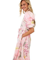 Cras Women's Kayla Floral Print Maxi Dress