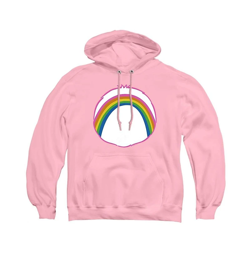 Care Bears Men's Cheer Belly Graphic Long-Sleeve Pull-Over Hoodie