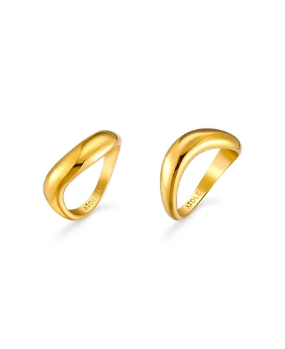 Atolea Double Trouble Ring Set
