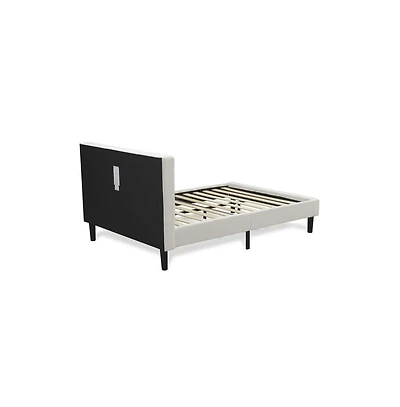 East West Furniture NL19F-1GA13 2 Piece Full Bed Set