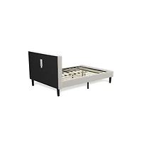East West Furniture NL19F-1GA13 2 Piece Full Bed Set