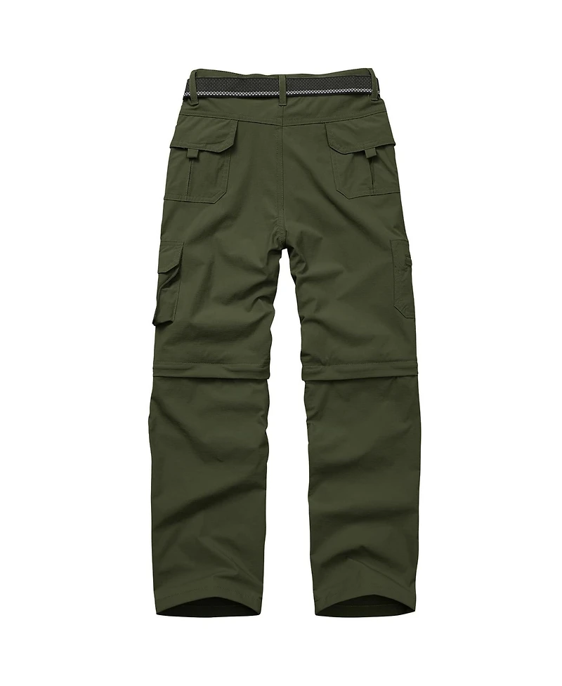 Piscifun Mens Convertible Zip Off Hiking Cargo Pants Quick Dry Upf 50 Water Resistant Outdoor