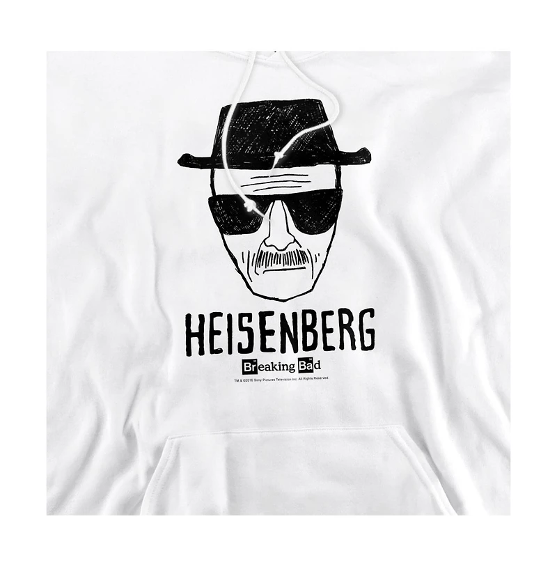 Breaking Bad Men's Heisenberg Graphic Pullover Hoodie