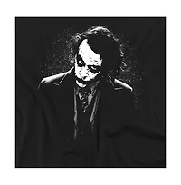 Batman Men's Dark Knight Joker Long-Sleeve Graphic Crewneck Sweatshirt
