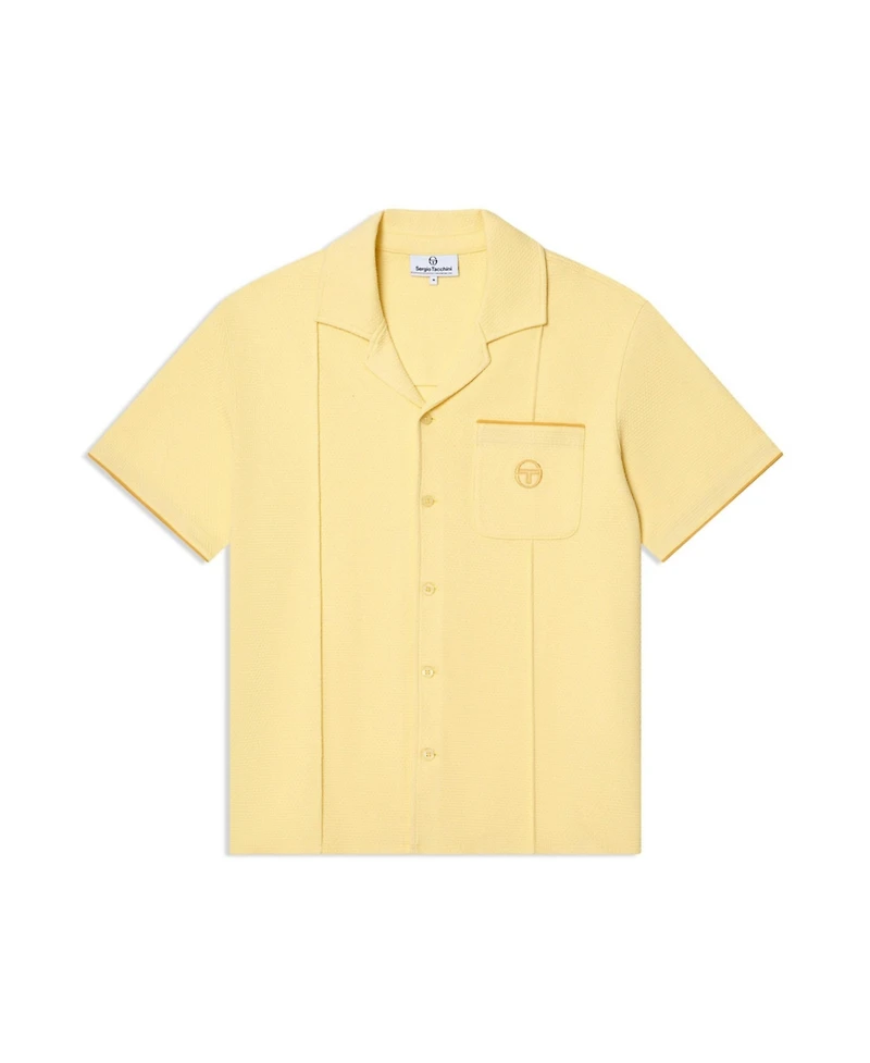 Sergio Tacchini Men's Rilssasto Cabana Camp-Collar Short-Sleeve Resort Shirt