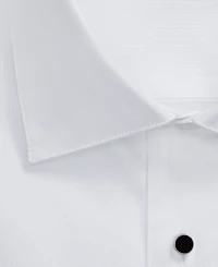 Calvin Klein Men's Ck Occasion Spread Collar French Cuff Stretch Dress Shirt