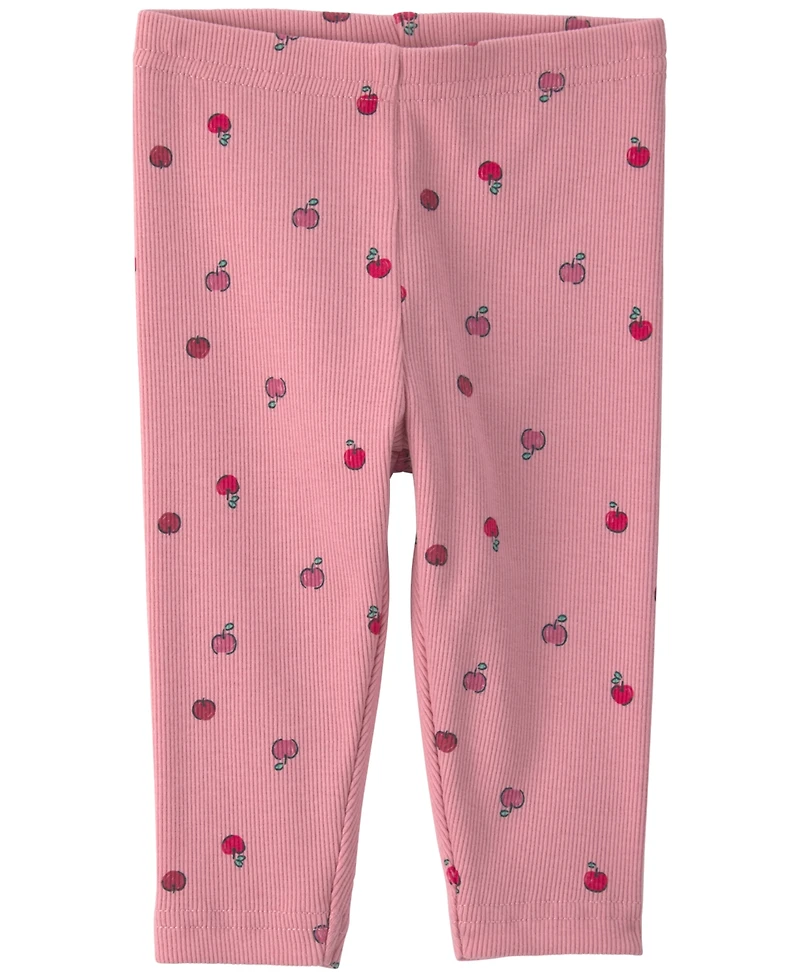 Carter's Baby Girls' Apple Bodysuit and Pants, 2-Piece Set