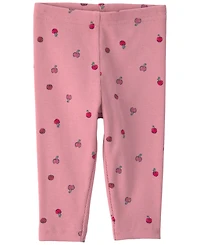 Carter's Baby Girls' Apple Bodysuit and Pants, 2-Piece Set